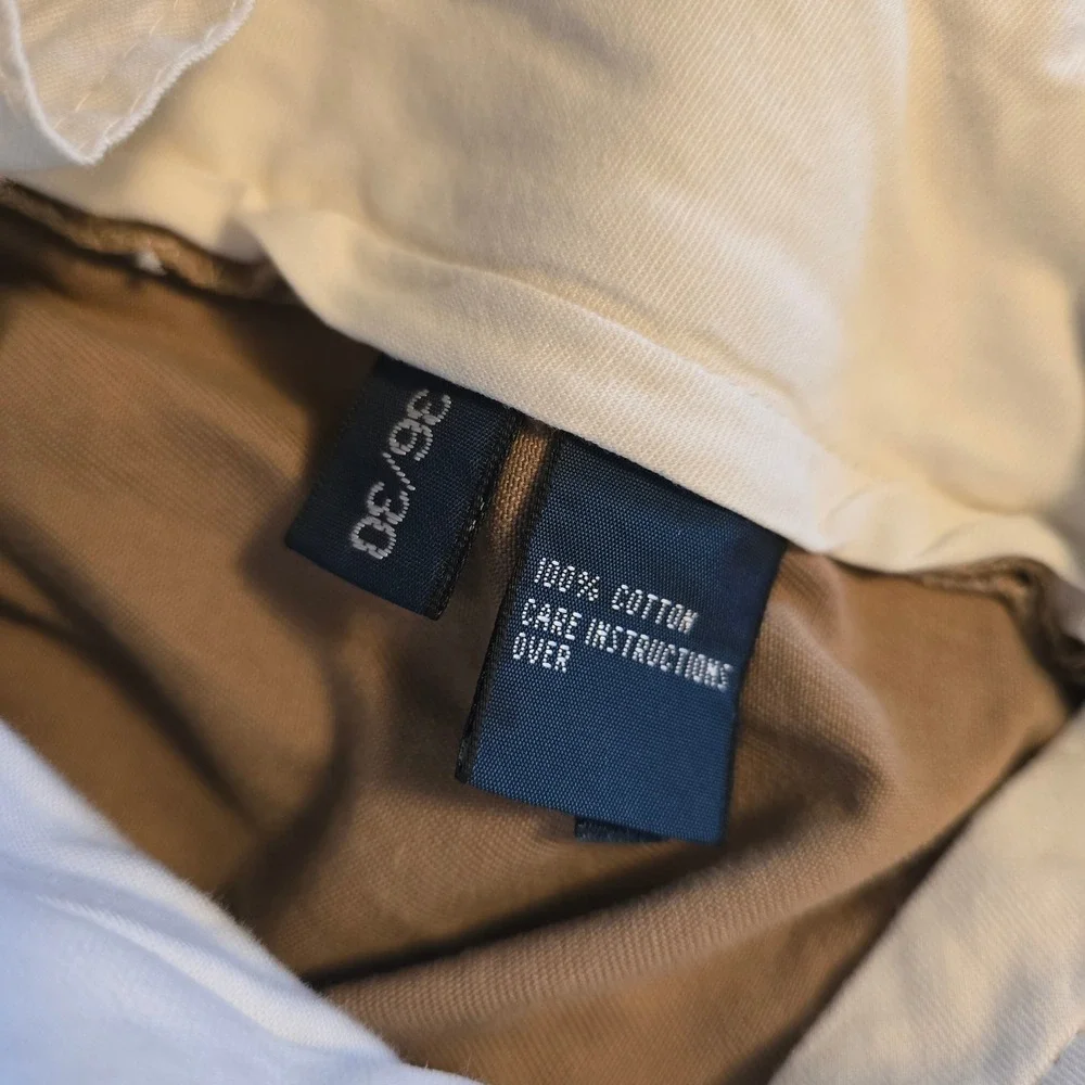 Polo Ralph‎ Lauren Prospect Pant Mens 36x30 Tan Khaki Classic Chino Cotton Twill